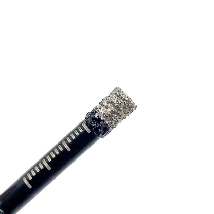 Brazed Diamond Tile Drill Bit with 1/4in Hex Shank for Clean Holes in Ceramic and Porcelain