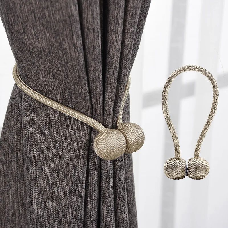 Magnetic Pearl Curtain Tieback Clip
