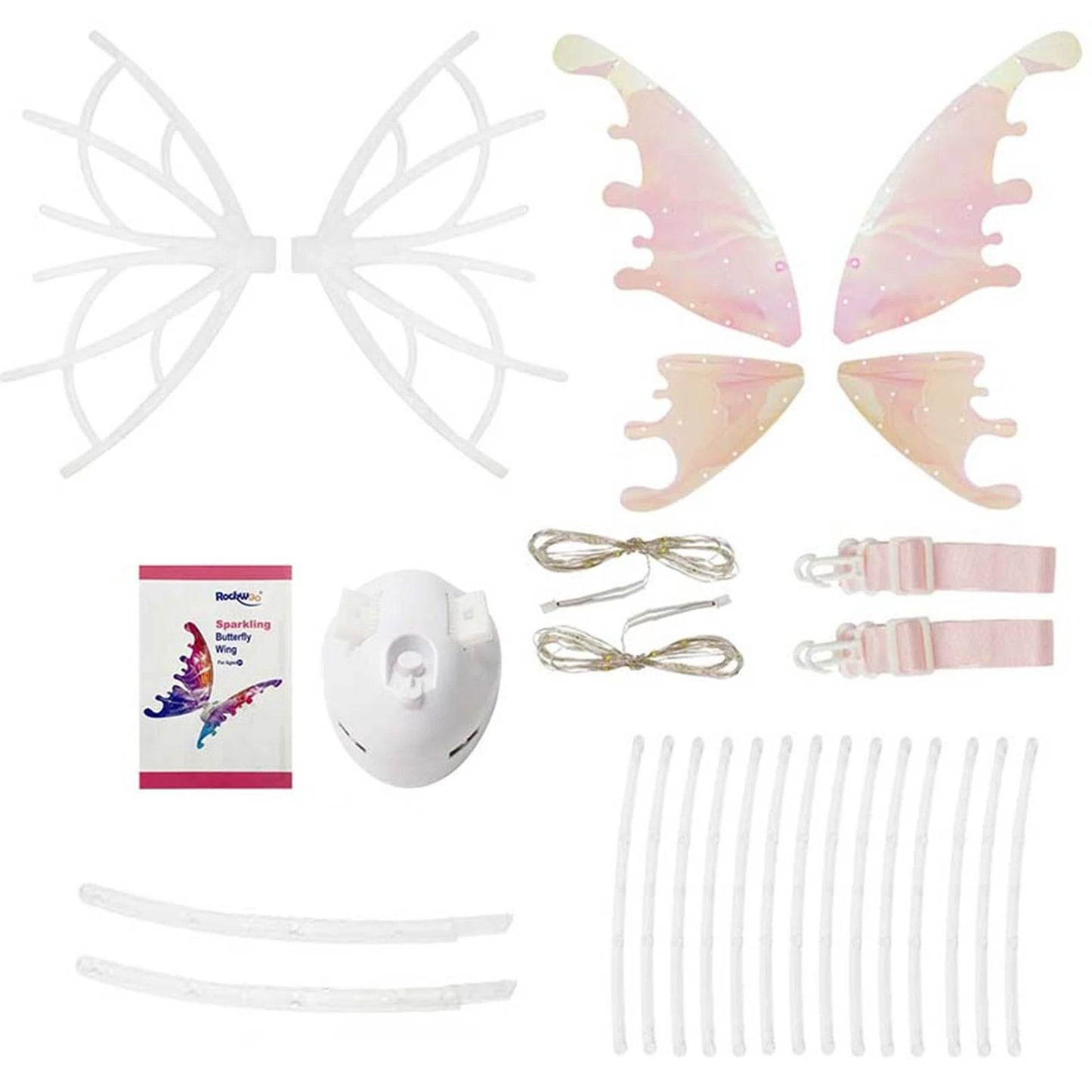Magic Electric Elf Wings | LED Butterfly Costume for Kids & Pets
