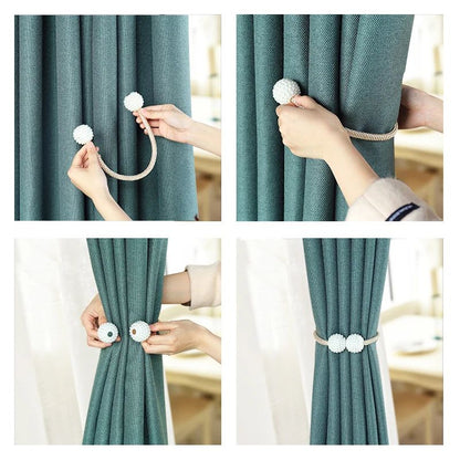 Pearl Magnetic Curtain Tieback Clip