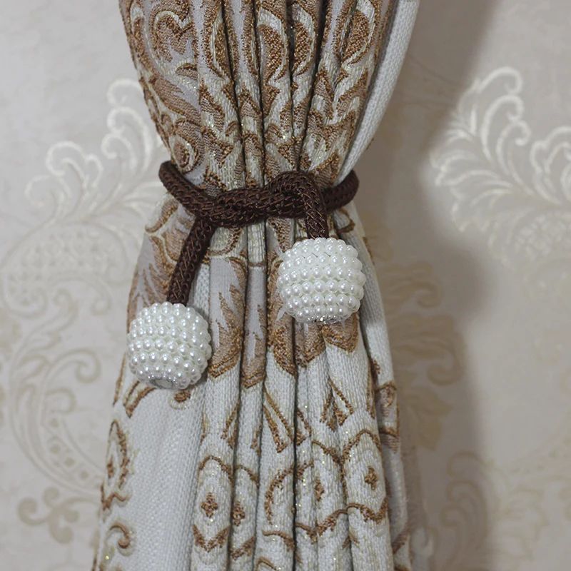 Pearl Magnetic Curtain Tieback Clip