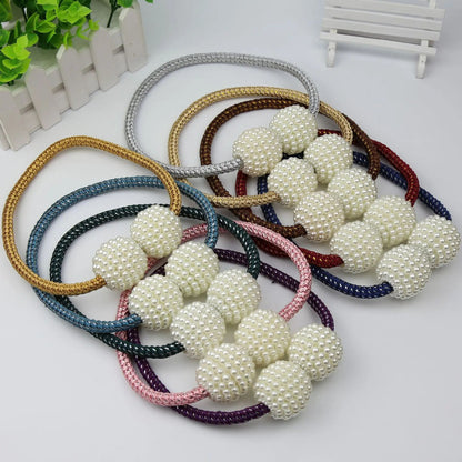 Pearl Magnetic Curtain Tieback Clip
