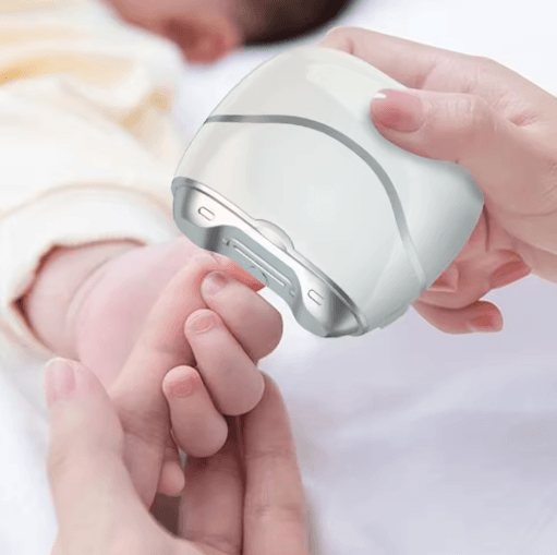 Electric Automatic Nail Clippers with LED Light Safe Nail Trimmer for Baby and Adult Care