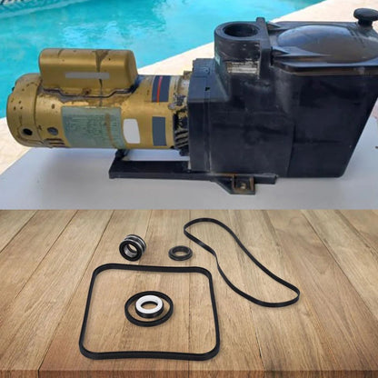 Hayward Super Pump O-Ring & Shaft Seal Repair Kit for SP2600/SP1600 Pool Pump Seal Kit | Leak Fix Replacement Set
