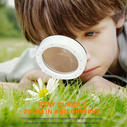 Illuminated Magnifier, Jumbo Handheld Magnifying Glass Bright LED Light, Ideal for Seniors, Reading, and Hobbies