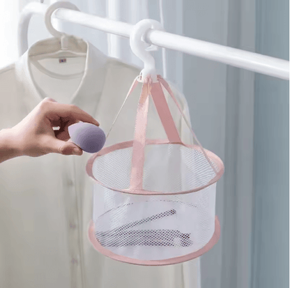 Mesh Makeup Brush Drying and Storage Bag Anti Deformation Air Dry Organizer