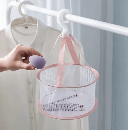 Mesh Makeup Brush Drying and Storage Bag Anti Deformation Air Dry Organizer