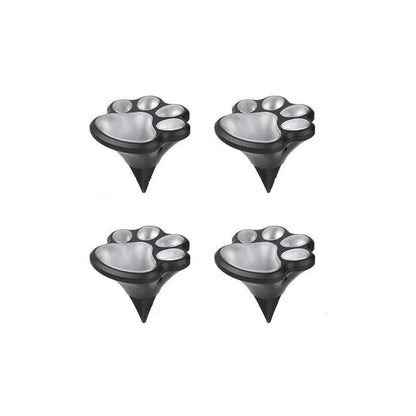 Solar Powered Dog Paw Print Lights, Outdoor Waterproof, Pet Lovers Gifts for Garden, Patio, Yard, Walk way