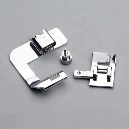 Rolled Hem Presser Foot Set 3/8 - 1 in for Sewing Machines, Multi-Size Edge Curling Press Foot Accessories for Home Use