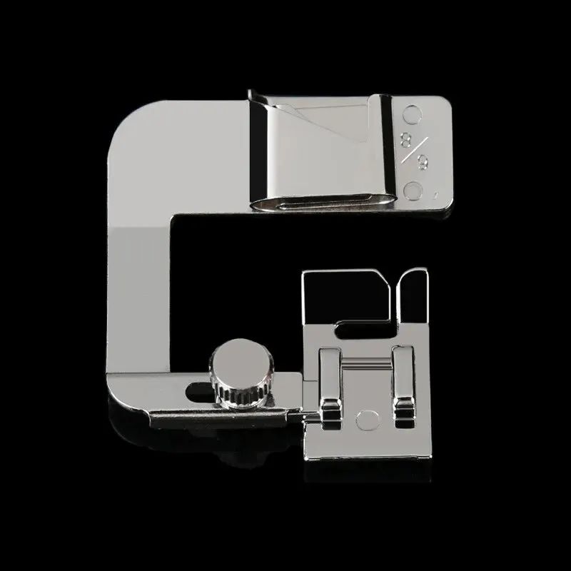 Rolled Hem Presser Foot Set 3/8 - 1 in for Sewing Machines, Multi-Size Edge Curling Press Foot Accessories for Home Use