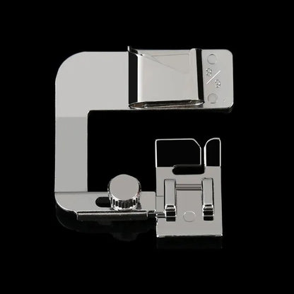 Rolled Hem Presser Foot Set 3/8 - 1 in for Sewing Machines, Multi-Size Edge Curling Press Foot Accessories for Home Use