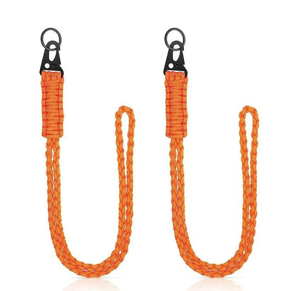 Heavy-Duty Tactical Paracord Lanyard Keychain