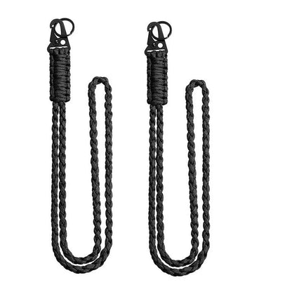 Heavy-Duty Tactical Paracord Lanyard Keychain