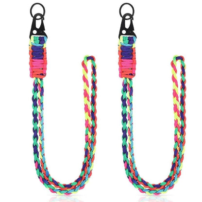 Heavy-Duty Tactical Paracord Lanyard Keychain