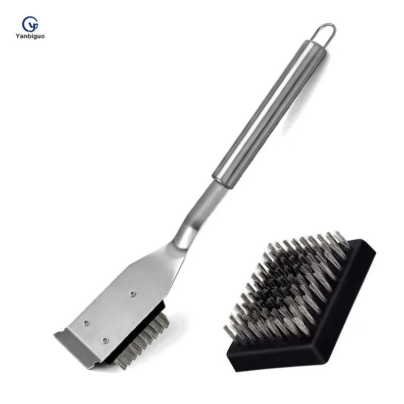 Industrial-Standard 16.5 BBQ Grill Brush and Scraper