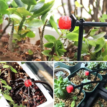 Adjustable 4/7mm Micro Drip Irrigation Emitters for Balconies, Gardens & Greenhouses (10–1000pcs)