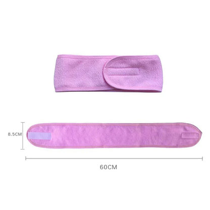 Wide Head Bands Adjustable Hairband for Bath Spa Makeup Shower Face Wash for Women Ladies