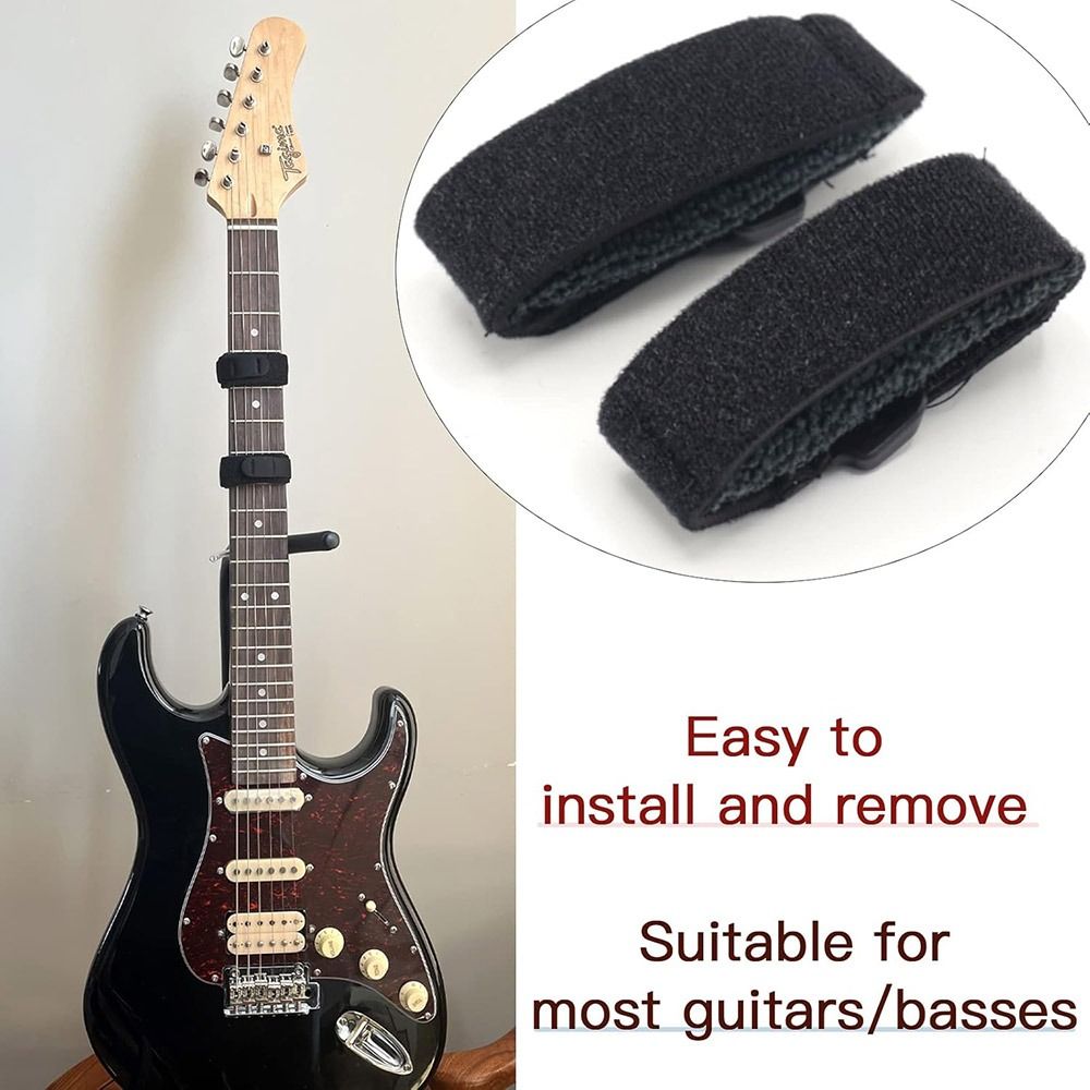 Musical Guitar String Mute, Adjustable Guitar Wrap, Noise Guitar String Dampener