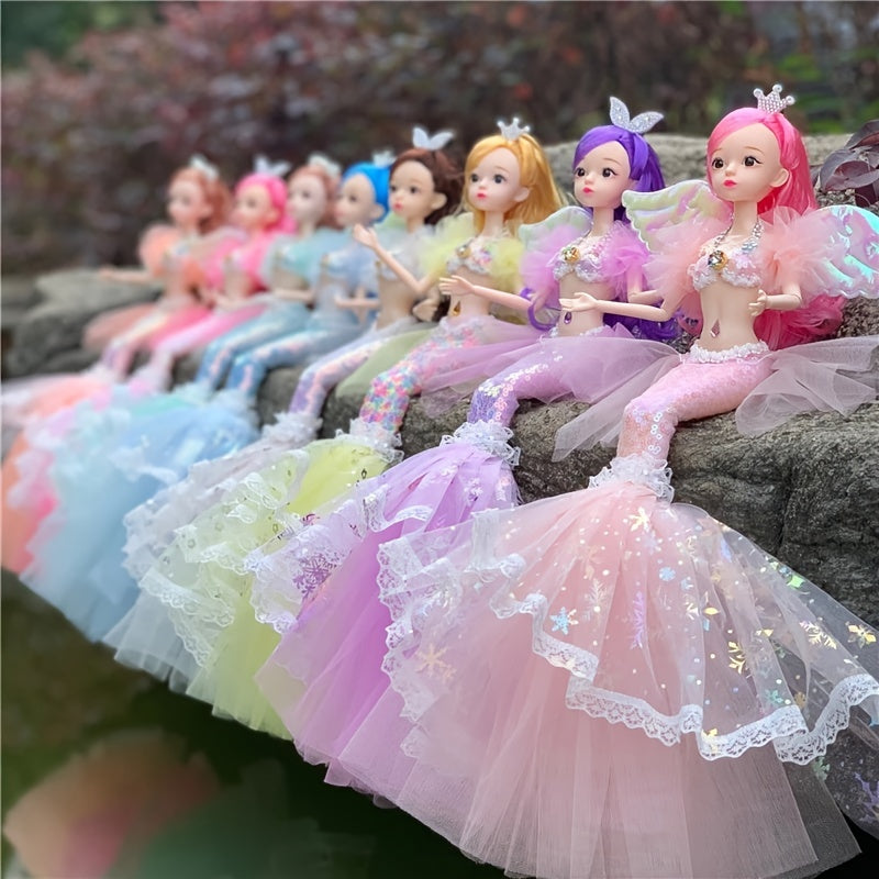 Enchanting Princess Mermaid Doll Ideal for Pretend Play & Dress Up Toy