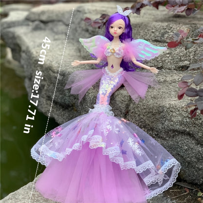 Enchanting Princess Mermaid Doll Ideal for Pretend Play & Dress Up Toy