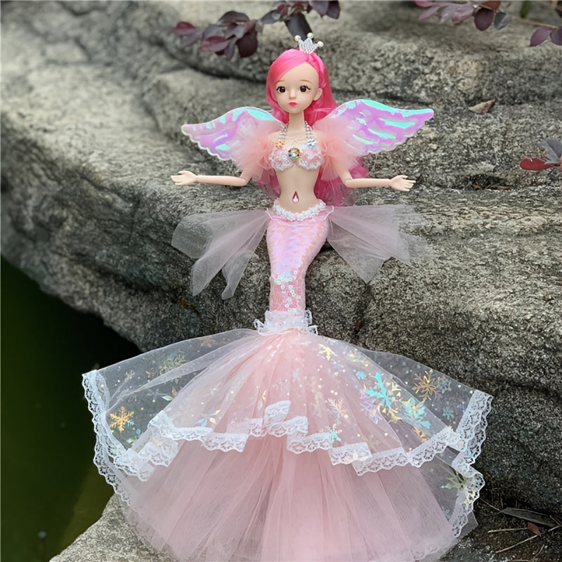 Enchanting Princess Mermaid Doll Ideal for Pretend Play & Dress Up Toy