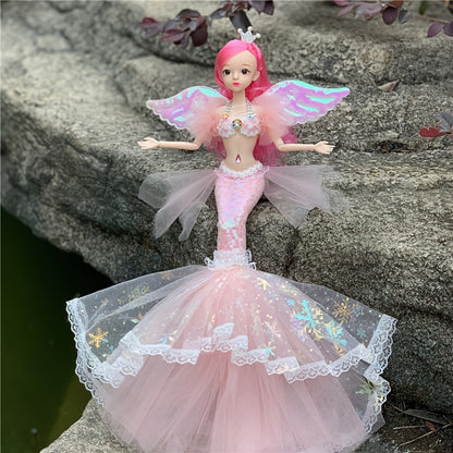 Enchanting Princess Mermaid Doll Ideal for Pretend Play & Dress Up Toy