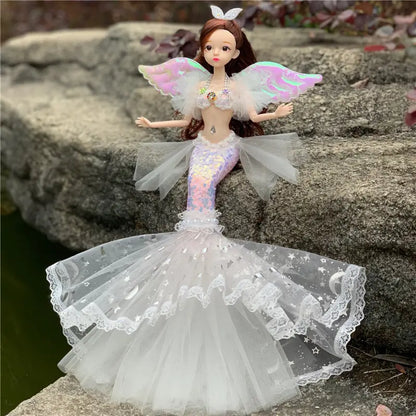 Enchanting Princess Mermaid Doll Ideal for Pretend Play & Dress Up Toy