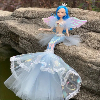 Enchanting Princess Mermaid Doll Ideal for Pretend Play & Dress Up Toy