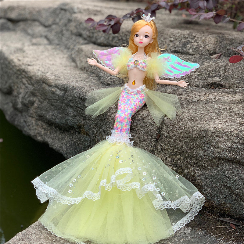 Enchanting Princess Mermaid Doll Ideal for Pretend Play & Dress Up Toy