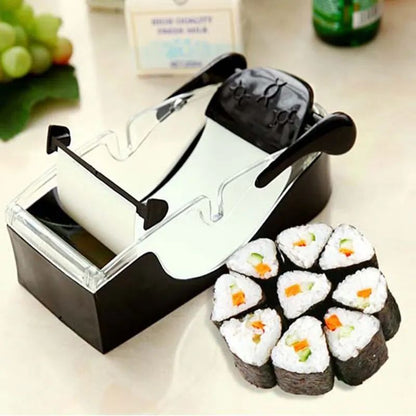DIY Sushi Maker Mold Kit, Japanese Drum Roller for Seaweed Rice Rolls & Sushi Cake, Beginner Sushi Tool, Food-Grade PP