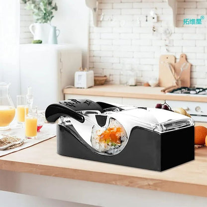 DIY Sushi Maker Mold Kit, Japanese Drum Roller for Seaweed Rice Rolls & Sushi Cake, Beginner Sushi Tool, Food-Grade PP