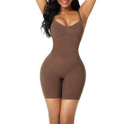 Seamless Tummy Control Shapewear Bodysuit Waist Cincher for Women