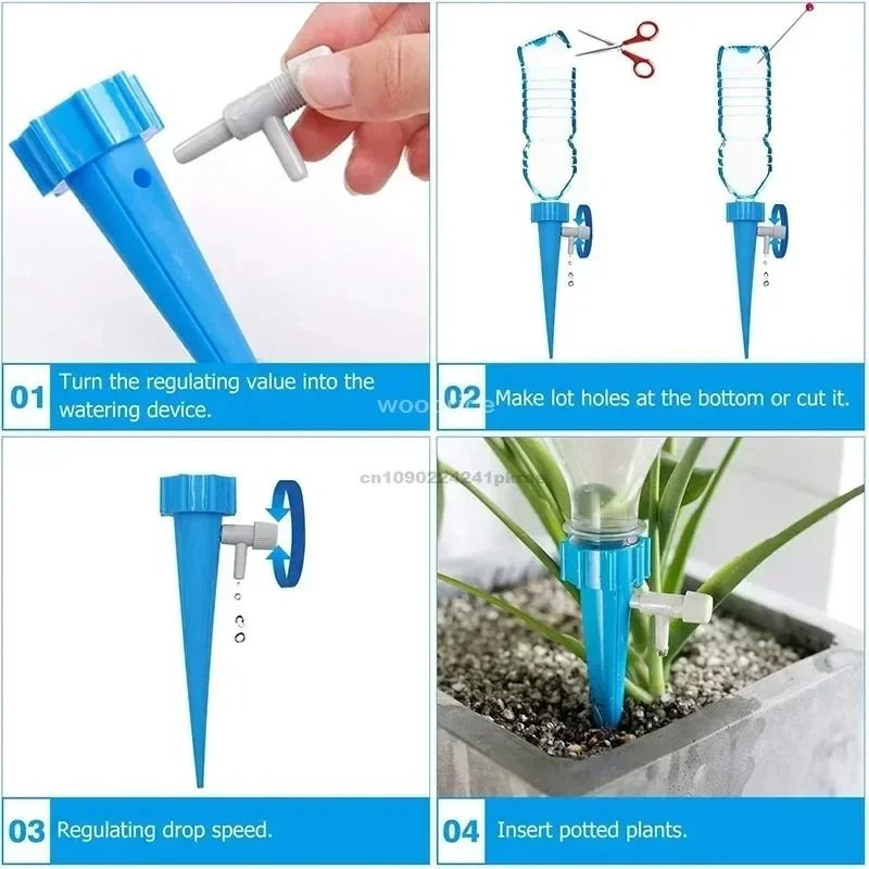 Automatic Drip Irrigation System Self Watering Kit Plant Watering Device for Garden Pots