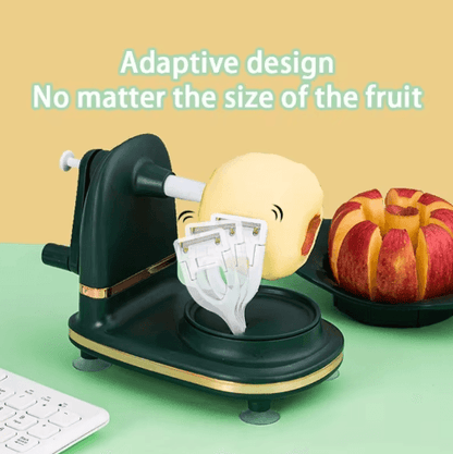 Manual Apple Peeler with Stainless Steel Blades – Multifunctional Fruit & Potato Peeling Tool