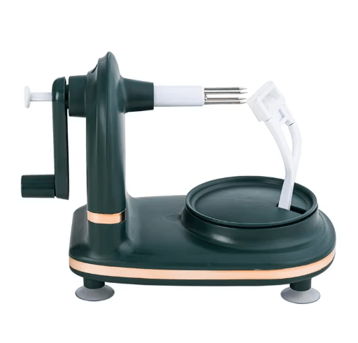 Manual Apple Peeler with Stainless Steel Blades – Multifunctional Fruit & Potato Peeling Tool