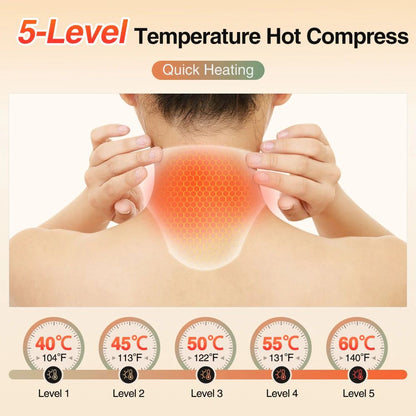 Electric Heated Wrist & Hand Massager Brace with Adjustable Heat and Vibration