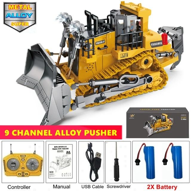 4WD Heavy-Duty Remote Control Construction Vehicle