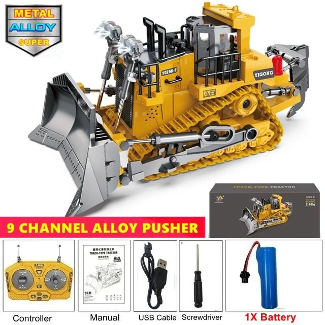 4WD Heavy-Duty Remote Control Construction Vehicle