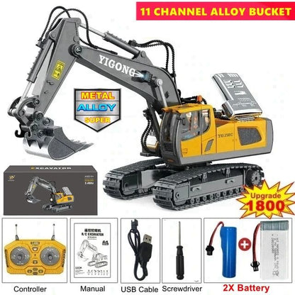 4WD Heavy-Duty Remote Control Construction Vehicle