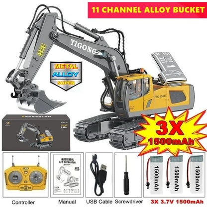 4WD Heavy-Duty Remote Control Construction Vehicle