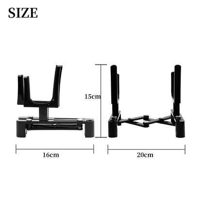 Professional Violin Folding Stand, Portable ABS Material Floor Stand for Stringed Instruments