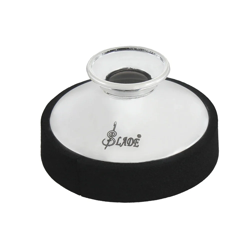 Light-Weight ABS Saxophone Silencer, Round Mute Dampener for Alto Saxophone Beginners Parts Accessories