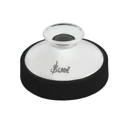 Light-Weight ABS Saxophone Silencer, Round Mute Dampener for Alto Saxophone Beginners Parts Accessories