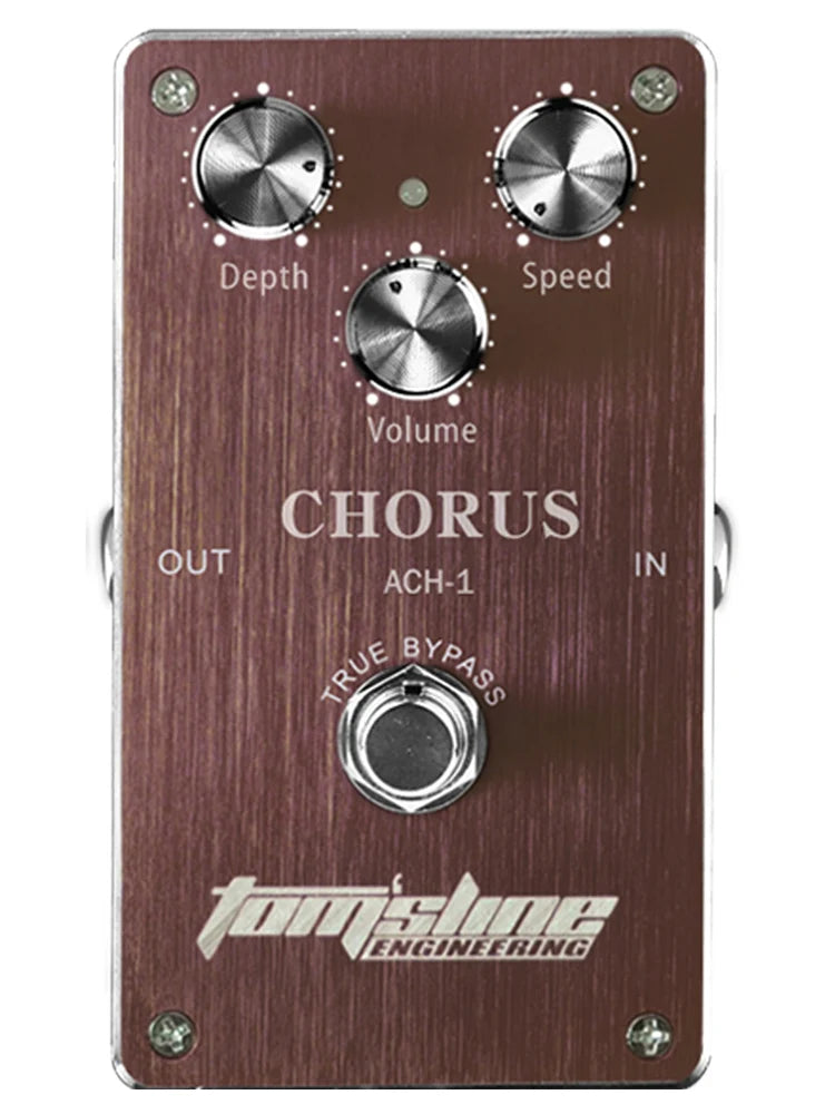 Premium Pedal Low Noise True Bypass, Analog Chorus Effects, Chorus Electric Guitar Effect Pedal