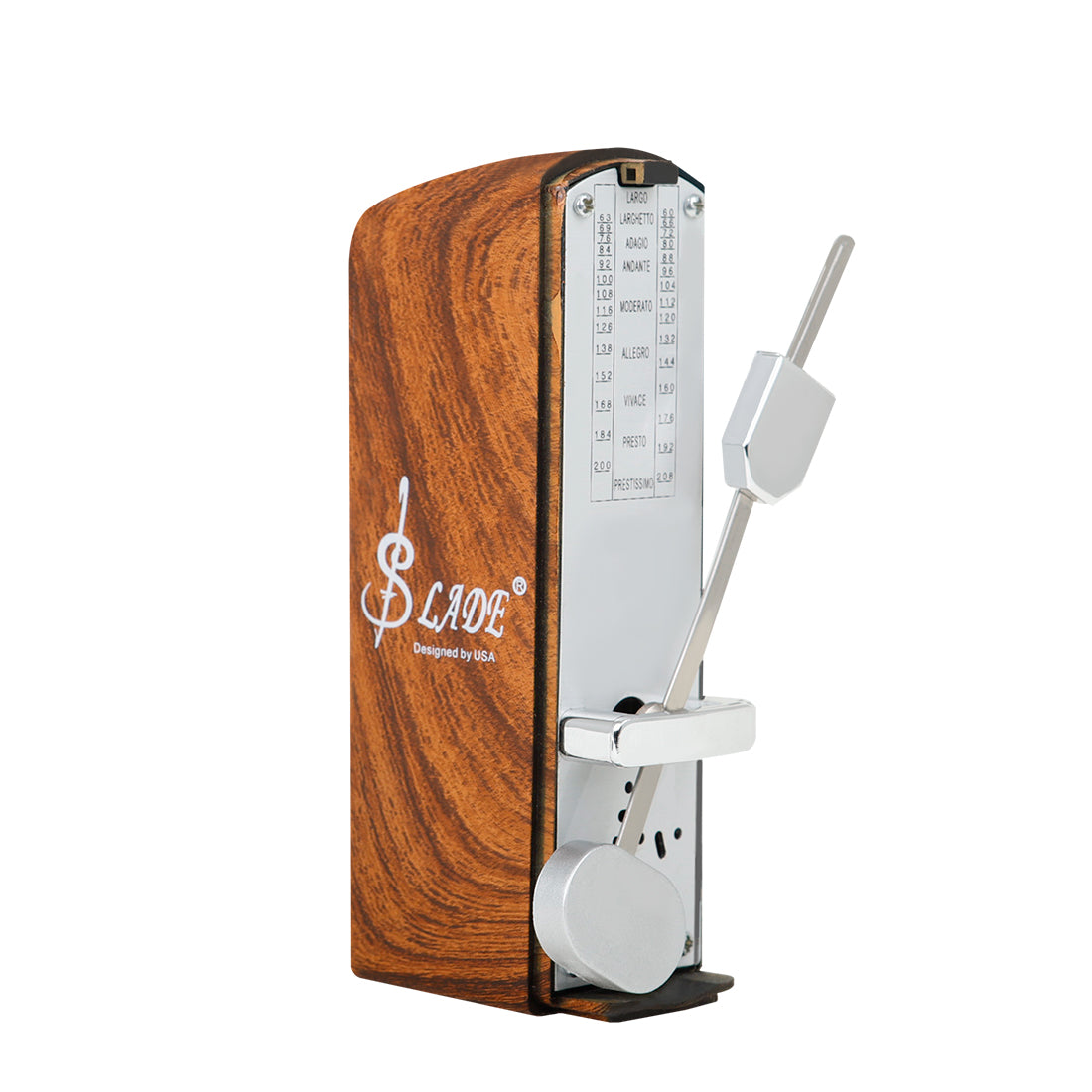 Mechanical Metronome for Guitar, Violin, Piano, Universal Small Size Rhythm Pendulum Practice Tool for Beginners