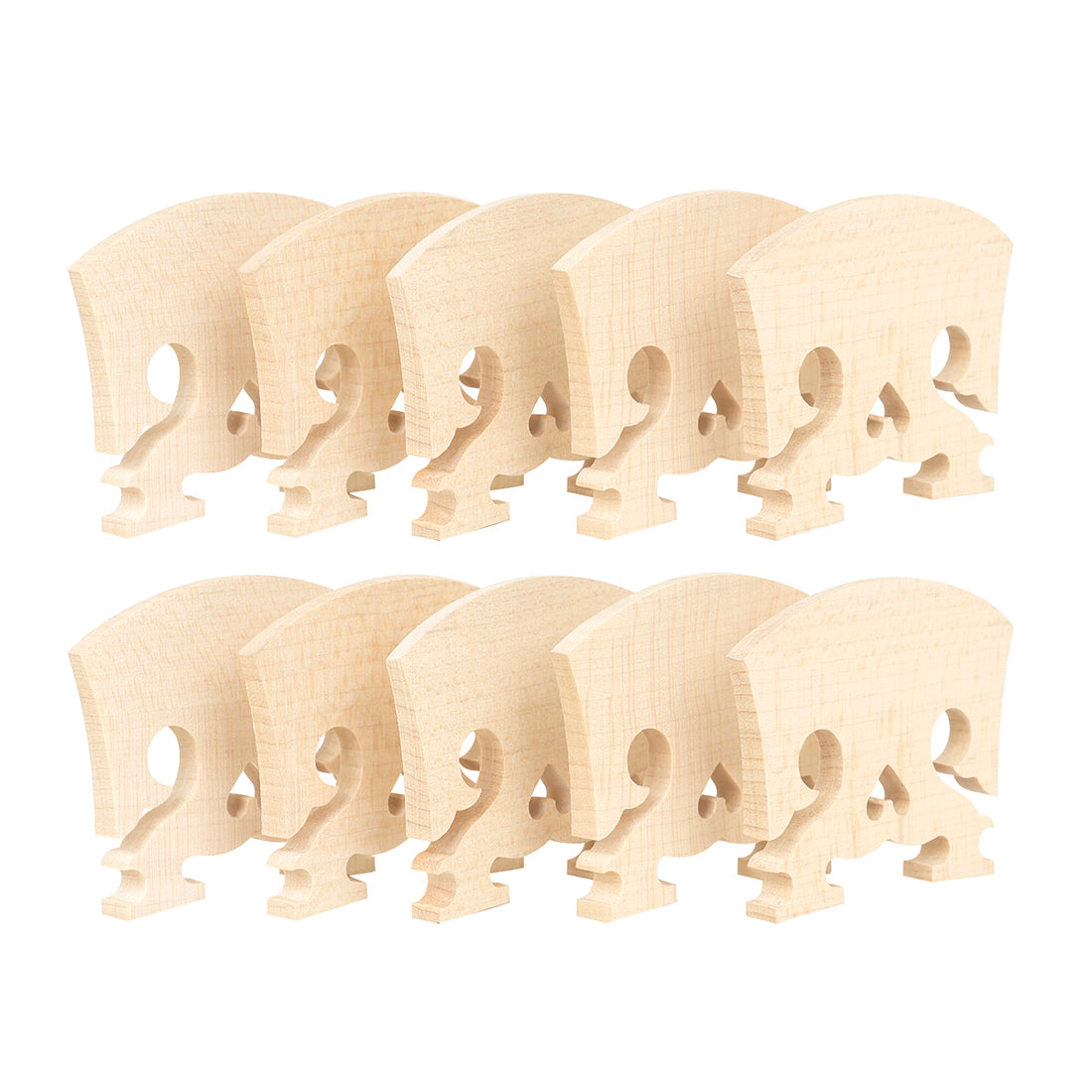 Fiddle Maple Wood Bridge for Violin, Code Caddies Musical Instrument Accessories