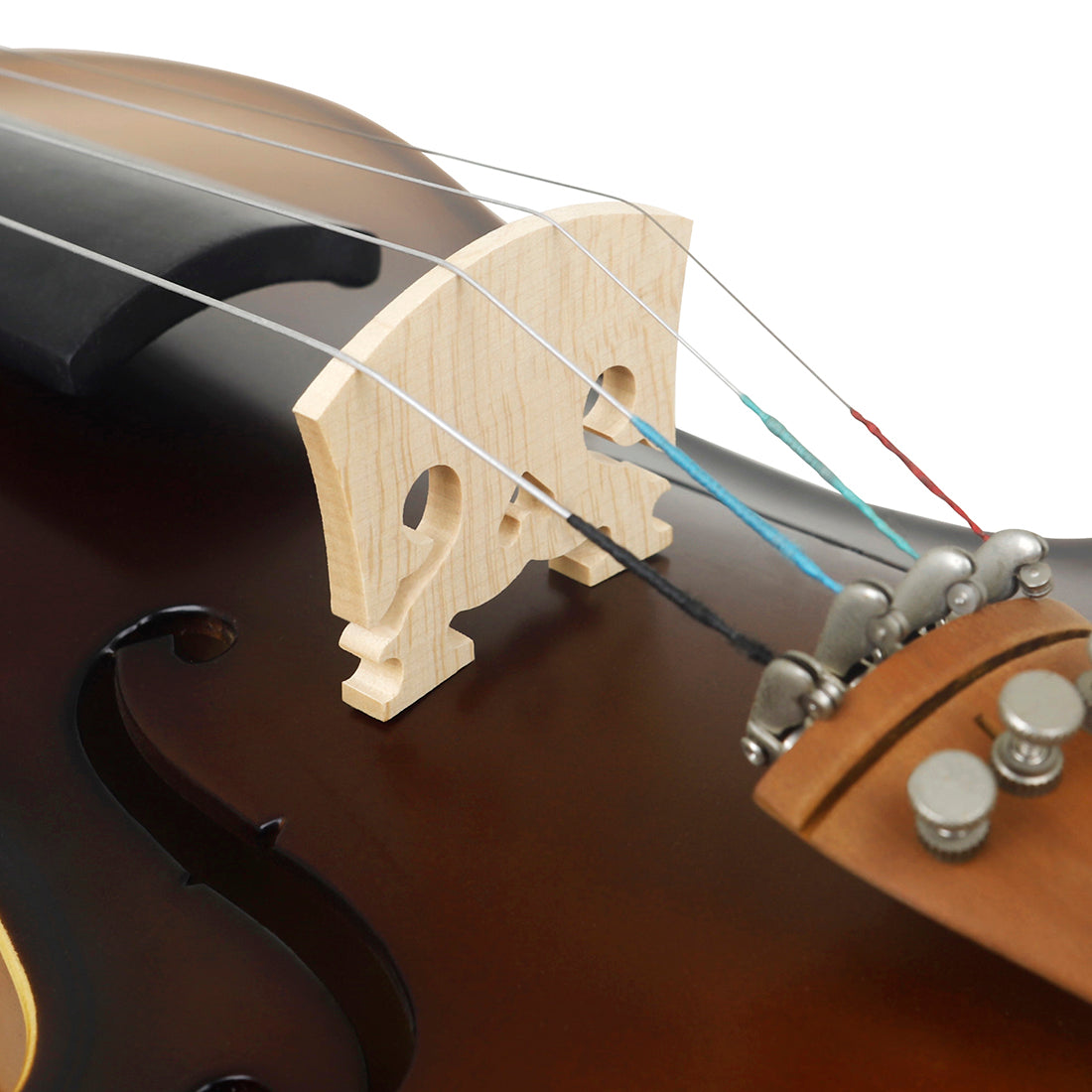 Fiddle Maple Wood Bridge for Violin, Code Caddies Musical Instrument Accessories