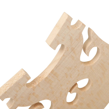 Fiddle Violin Bridge, Elected Maple Wood Pattern Bridge, Violin Accessories