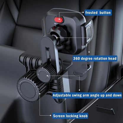 Tesla Screen Phone Mount Adjustable Clip Holder for Model 3 Y and Cybertruck