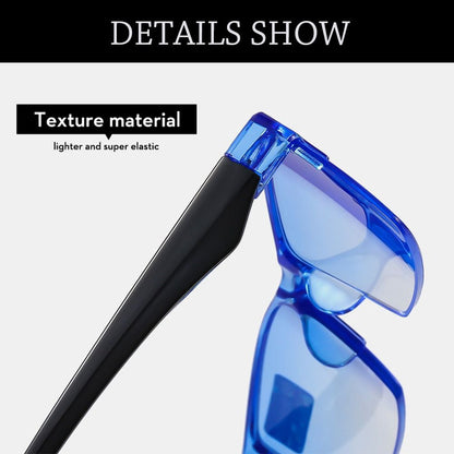 Smart Automatic Zoom Eyeglasses for Men and Women, Anti-Blue Light Frameless Optical Computer Eyewear